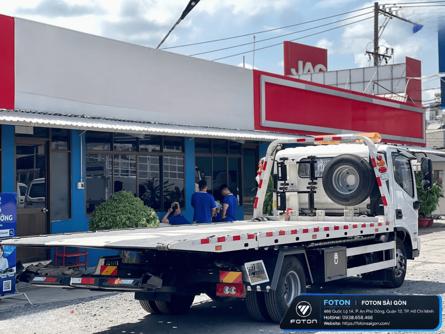 Xe Cứu Hộ 2 Chức Năng Foton Aumark 2.5 Tấn